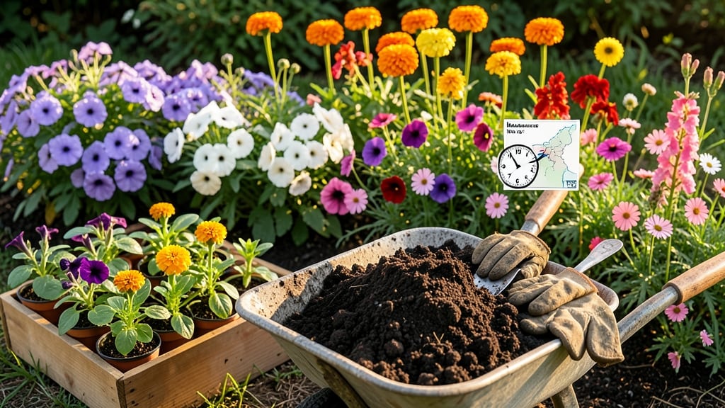 When to Plant Annuals in Massachusetts: Zone-Specific Deadlines for Zero-Frost Risk