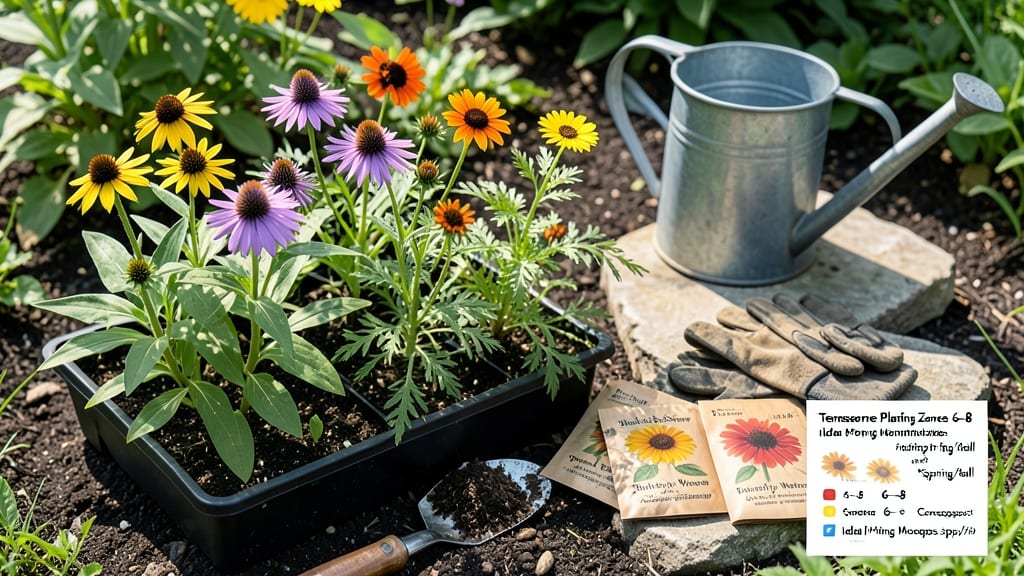 When to Plant Flower Seeds in Tennessee: Local Frost Dates by Variety Type