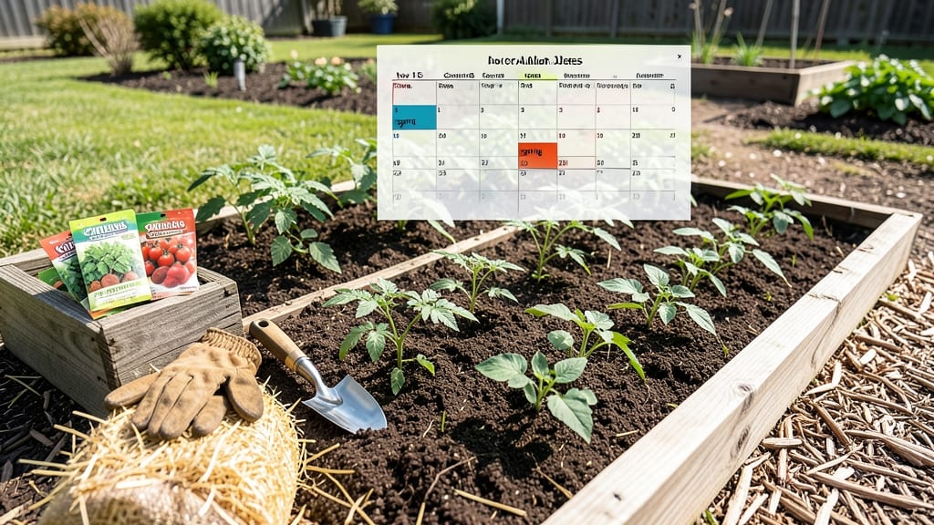 When to Plant a Garden in Alabama: USDA Zone 7B/8A Timelines for Peak Yields