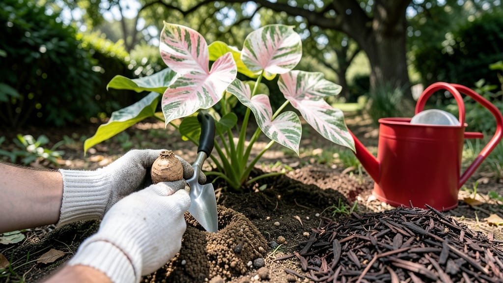 When to Plant Caladium Bulbs in Florida: Warm-Soil Timing for Vibrant Summer Foliage