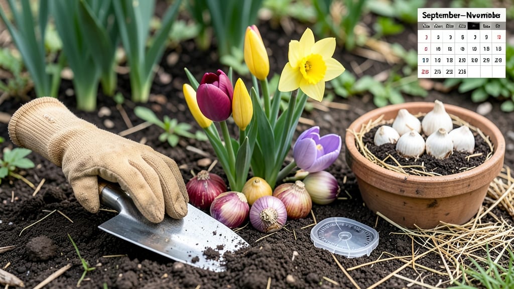When to Plant Bulbs in Zone 8: Fall vs Spring Timing for Strong Root Growth