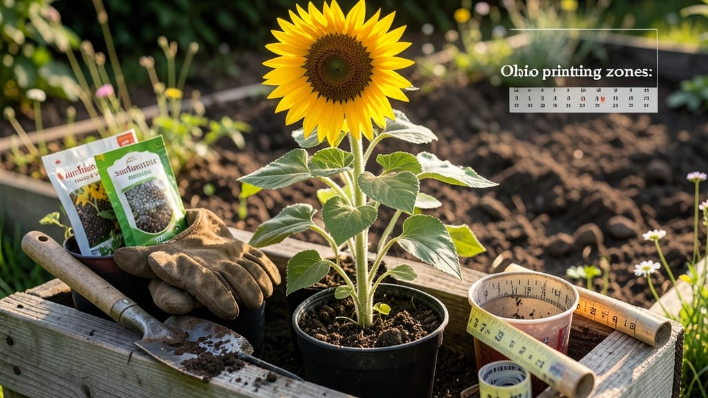 When Do You Plant Sunflowers in Ohio: Exact Weeks Before Last Frost for Tallest Blooms
